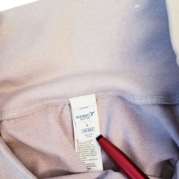 Old Navy Active High Rise Violet Leggings Seamless 7/8 Ankle Size Large  3 0202 - Picture 4 of 6